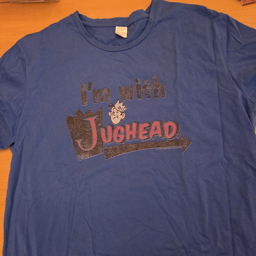 Blue Jughead Graphic T-Shirt